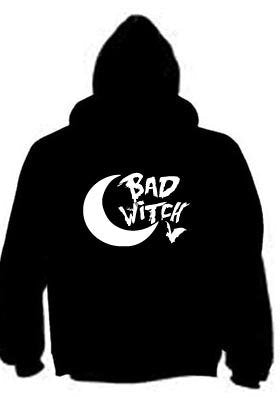 Bad Witch Halloween Hoodie Full Zip