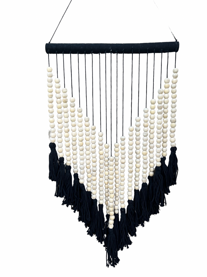 Beaded Wall Tassel Decor