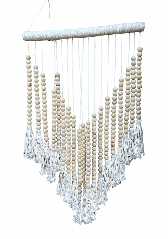 Beaded Wall Tassel Decor