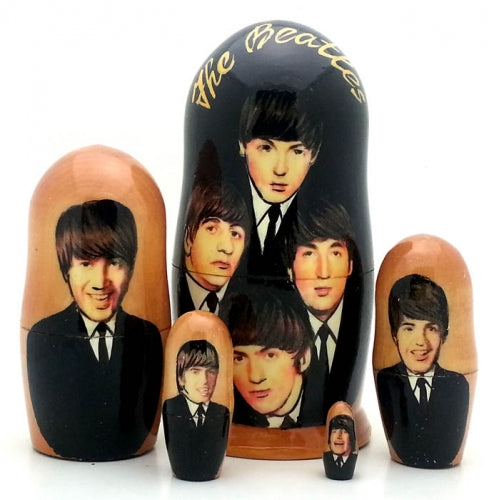 Beatles Matryoshka Set 4"Tall