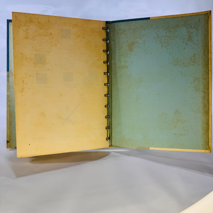 Betty Crocker's Dinner for Two Cook Book by General Mills (1958), Illustrated by Charles Harper, Simon and Schuster, First Edition, Hardcover with Metal Spiral Binding