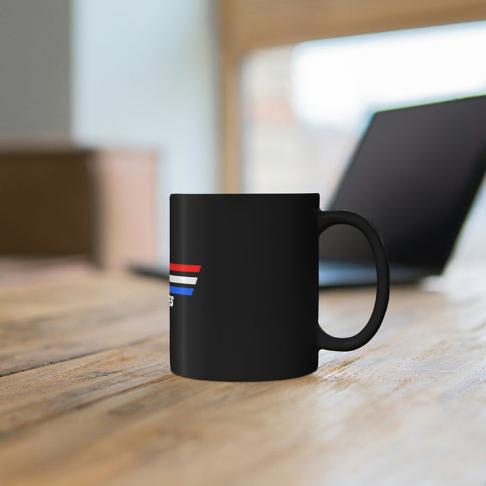Black mug 11oz - Sheriff "Real American Heroes"