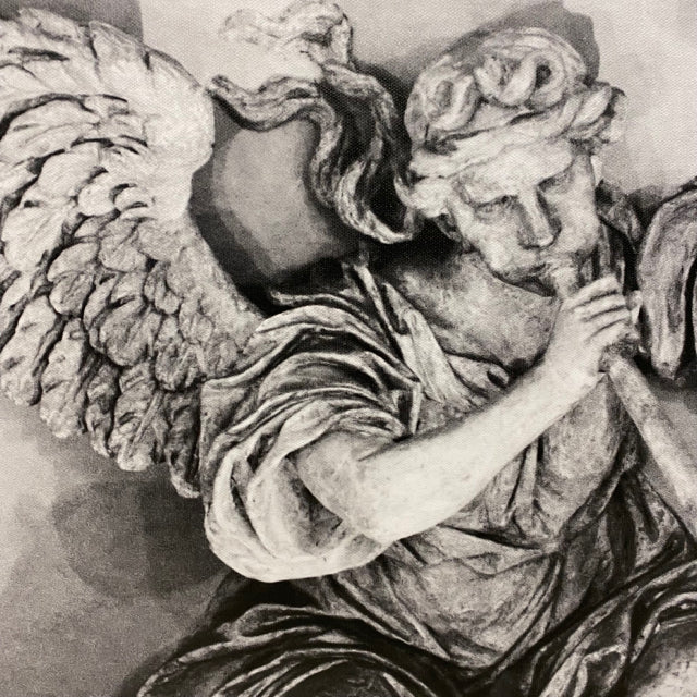 Black-White Photography Canvas - St Gabriel