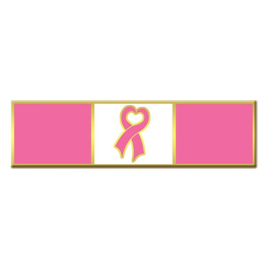 Blackinton Breast Cancer Awareness Commendation Bar - red-diamond-uniform-police-supply