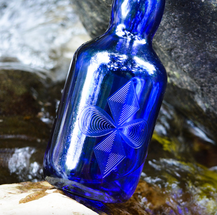 Blue Bottle Love