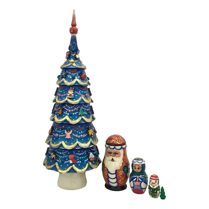 Christmas tree matryoshka