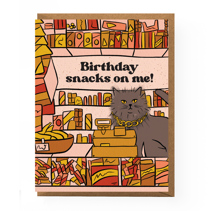 Bodega Cat Birthday Card