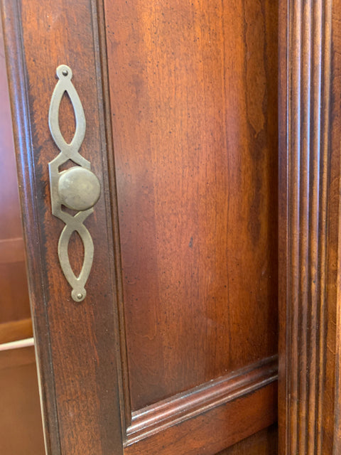 Brown Wood Entertainment Armoire