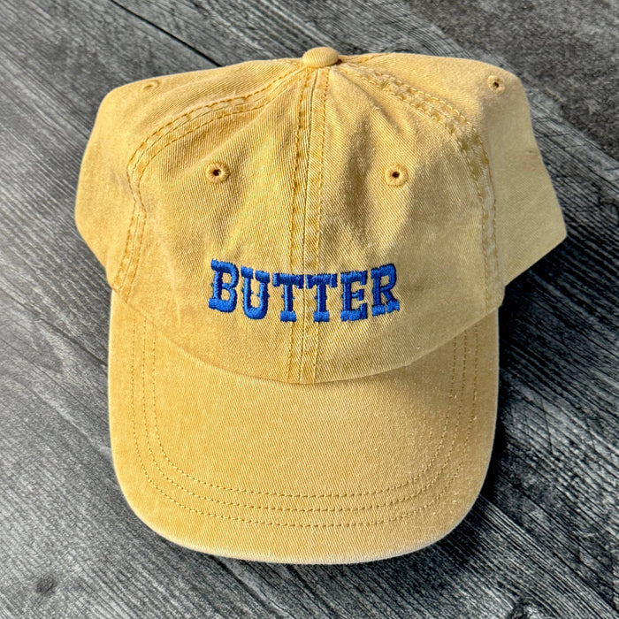 Butter Baseball Cap Dad Hat