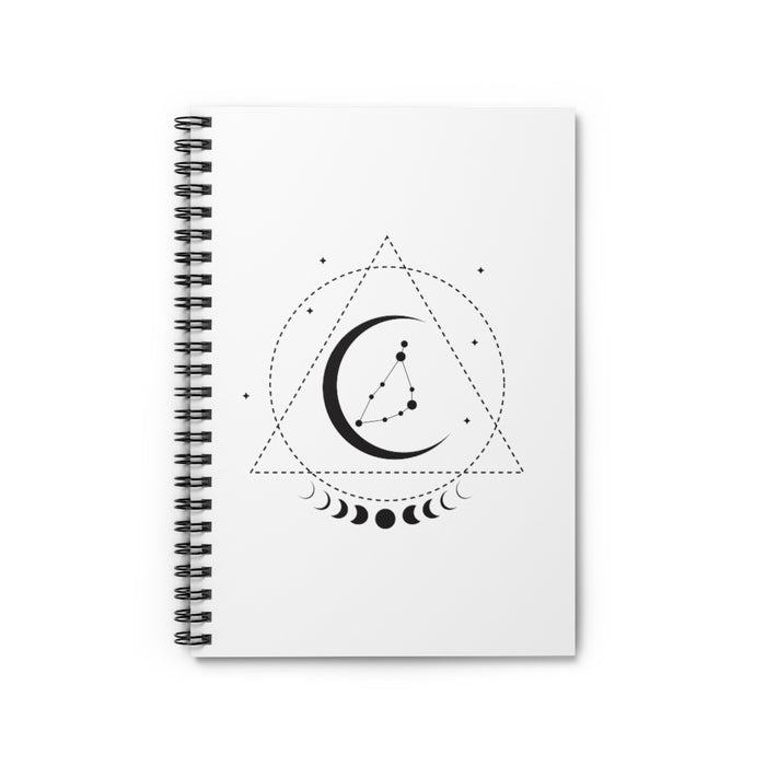 Capricorn Spiral Lined Notebook
