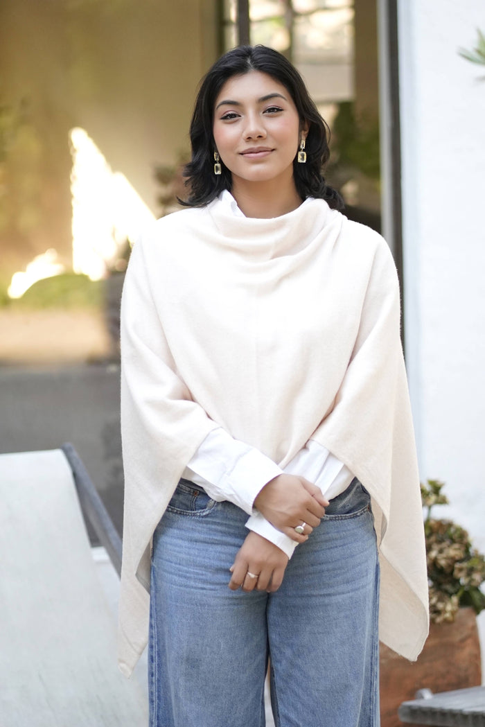 Cashmere Poncho AP-04