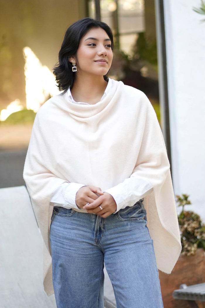 Cashmere Poncho AP-04