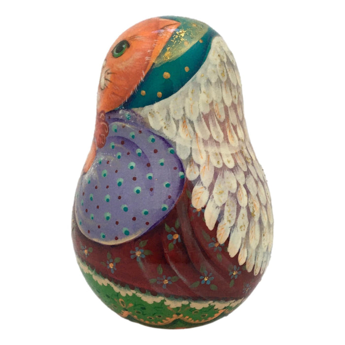 Angel cat russian doll