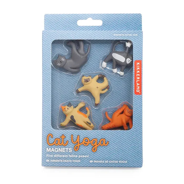 Cat Yoga Magnets