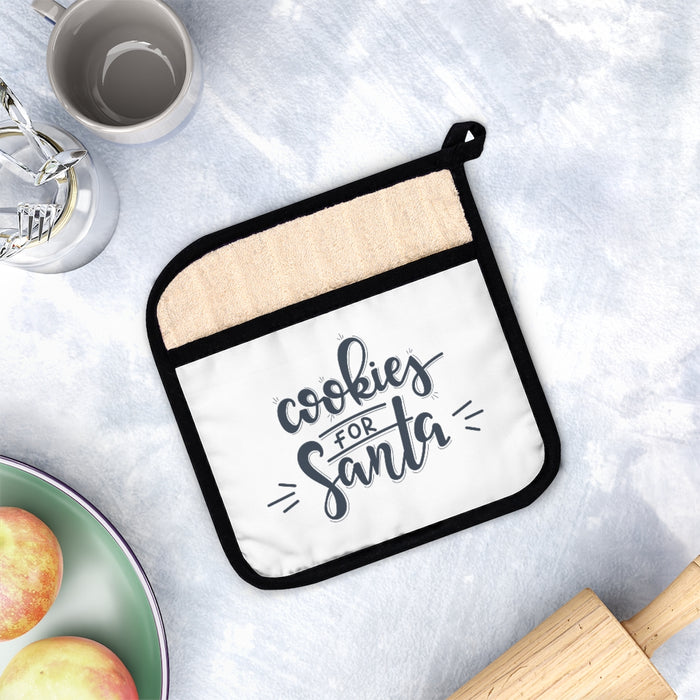 Cookies For Santa Pot Holder