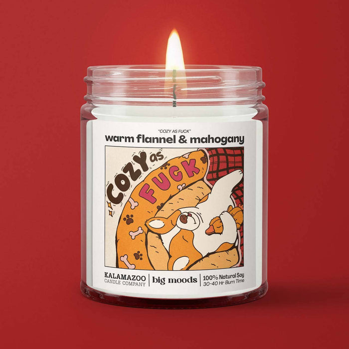 Cozy as Fuck Luxury Soy Candle