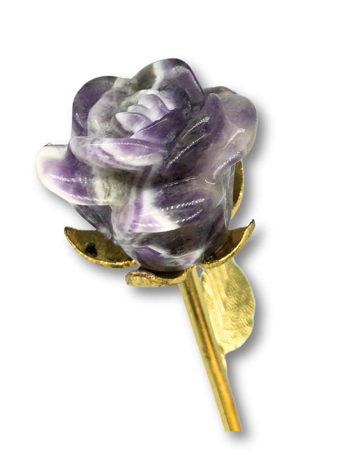 Amethyst in Gold