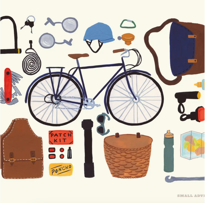 Cycling 8x10 Print