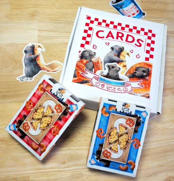 Deck of Rat Playing Cards