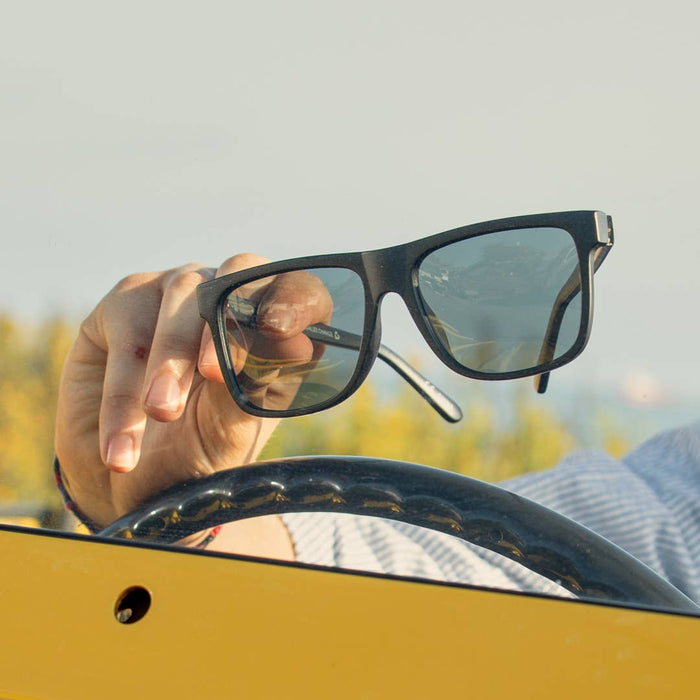 Diego - Matte Onyx / Smoke Polarized Lens