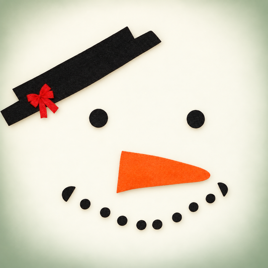 DIY Snowman Kit - Christmas Decoration Craft Set (16 Snowmen)