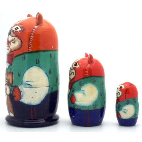 Dog Nesting Doll Set