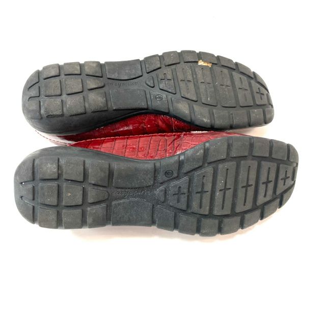 Easy Spirit Size 6 Women's Red Animal Print Slip On Shoes