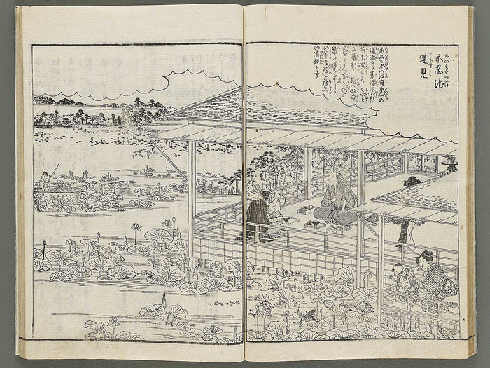Edo meisho zue Volume 14 by Hasegawa Settan / BJ309-673