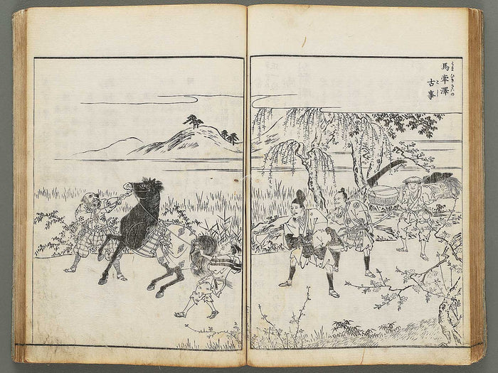 Edo meisho zue Volume 8 by Hasegawa Settan / BJ306-355