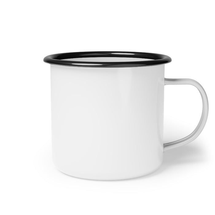 Enamel Camp Cup 12oz - Punisher Splatter