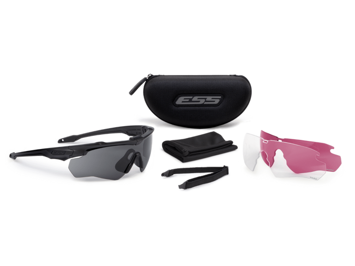 ESS Crossblade NARO LPL-5 3LS Ballistic Safety Glasses Kit