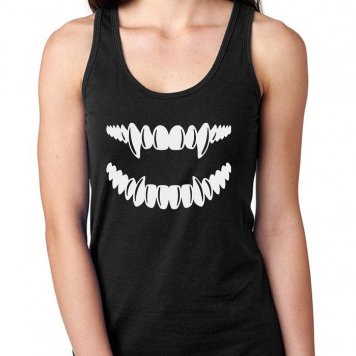 Fangs Racerback Women's Tank