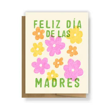 Feliz Dia De Las Madres Greeting Card