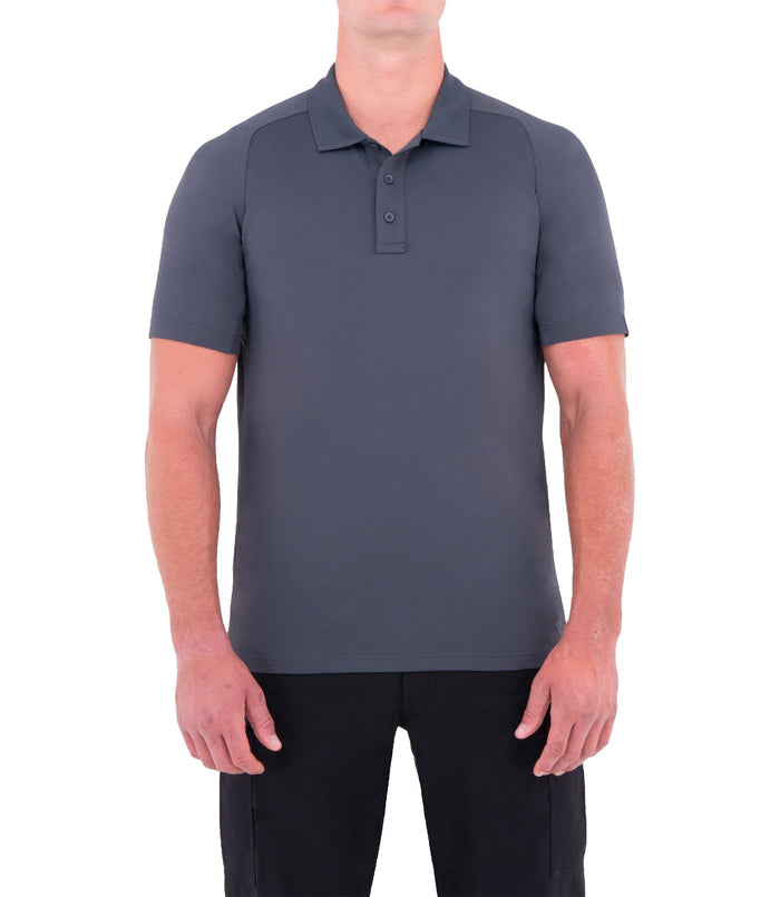 First Tactical Mens Performance Short Sleeve Polo - red-diamond-uniform-police-supply