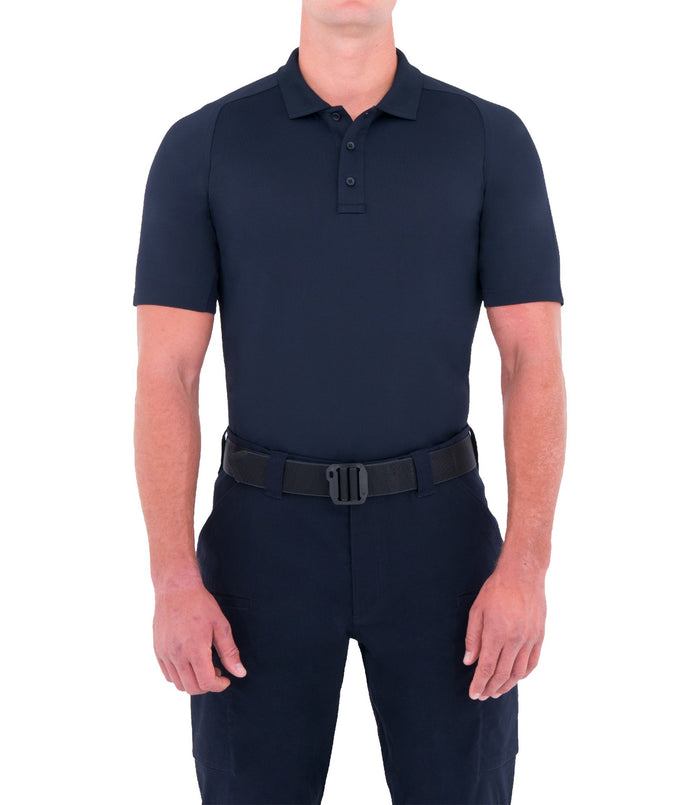 First Tactical Mens Performance Short Sleeve Polo - red-diamond-uniform-police-supply