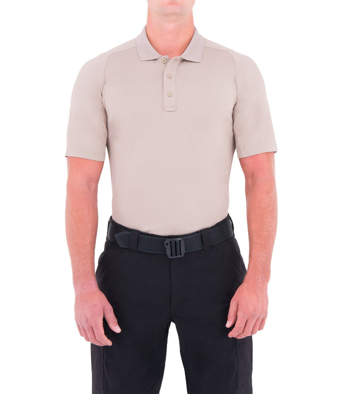 First Tactical Mens Performance Short Sleeve Polo - red-diamond-uniform-police-supply