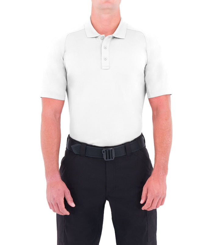 First Tactical Mens Performance Short Sleeve Polo - red-diamond-uniform-police-supply