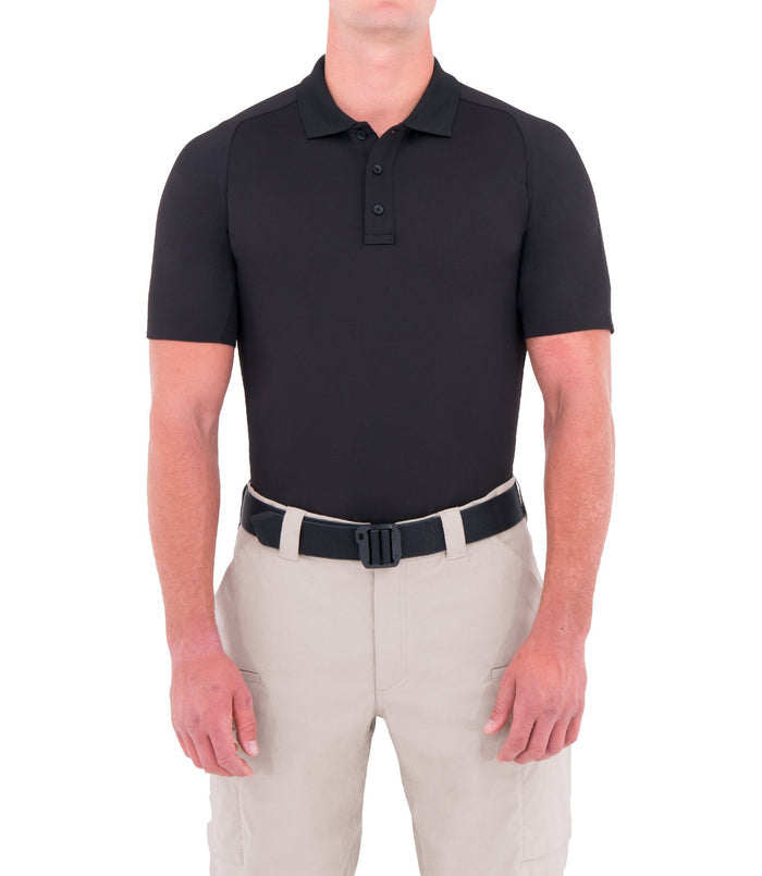 First Tactical Mens Performance Short Sleeve Polo - red-diamond-uniform-police-supply