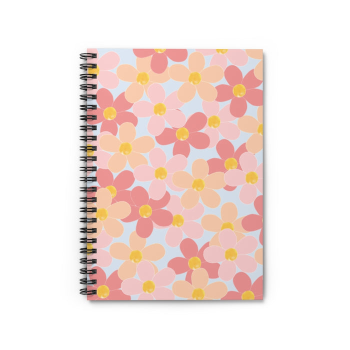 Flower Power Spiral Notebook