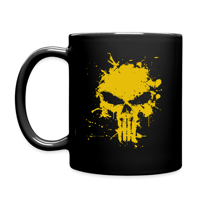 Full Color Mug - Punisher Splatter - black