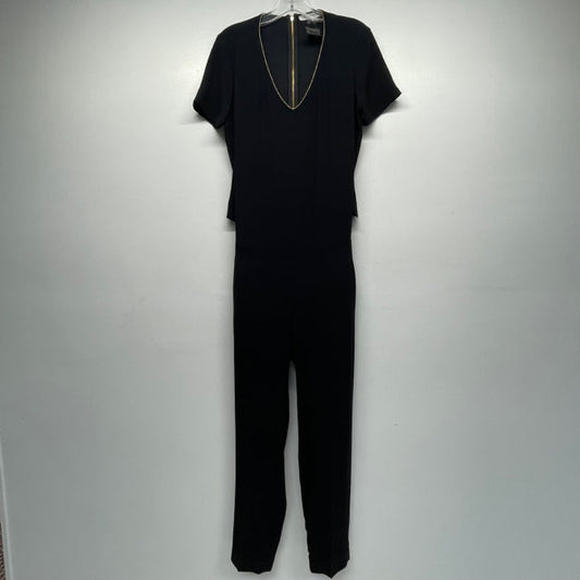 Gerard Darel Size 40-S Women's Black Solid Pants Jumpsuit
