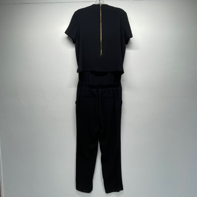 Gerard Darel Size 40-S Women's Black Solid Pants Jumpsuit