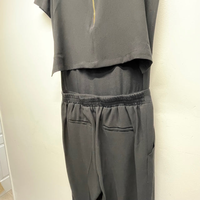 Gerard Darel Size 40-S Women's Black Solid Pants Jumpsuit