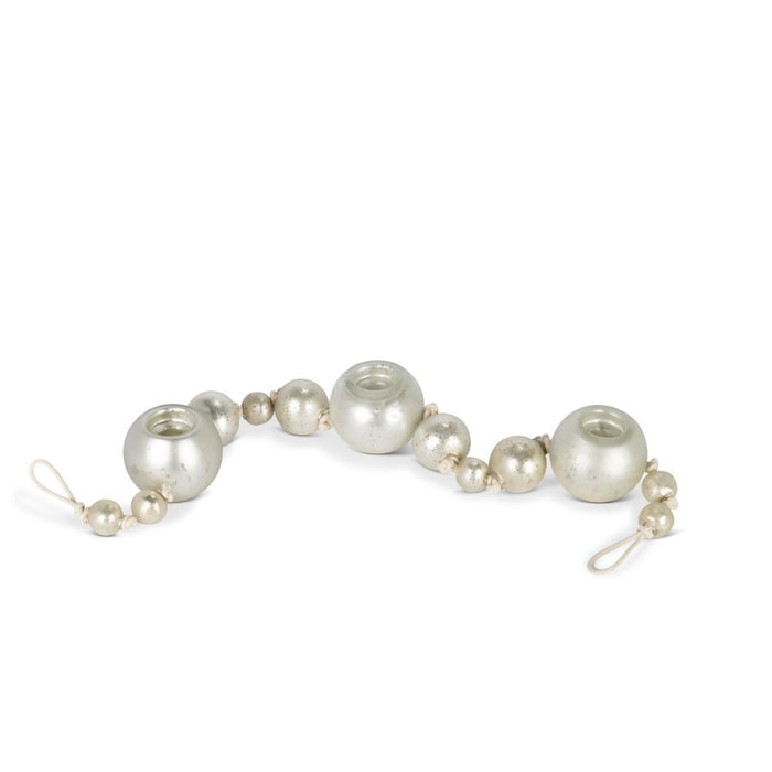 Glass Candle Holder Garland