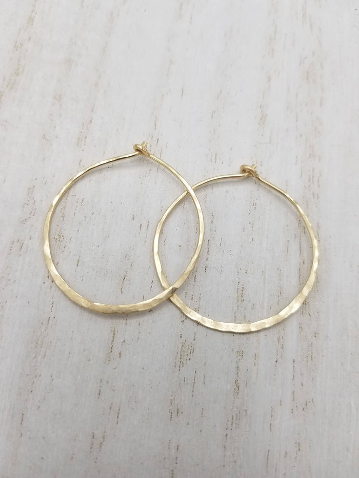 Gold Hoop Earrings