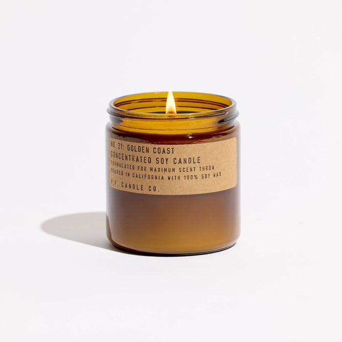 Golden Coast Large Concentrated Candle — P.F. Candle Co.