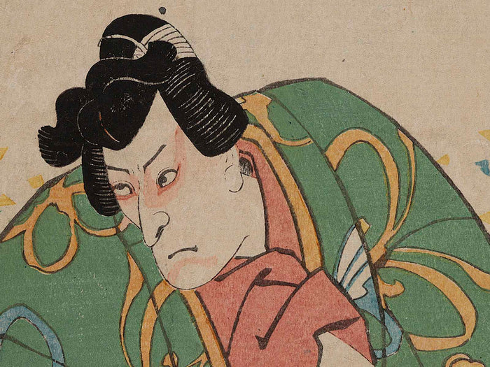 Goro Tokimune/Bando Mitsugoro by Kuniyoshi / BJ242-662