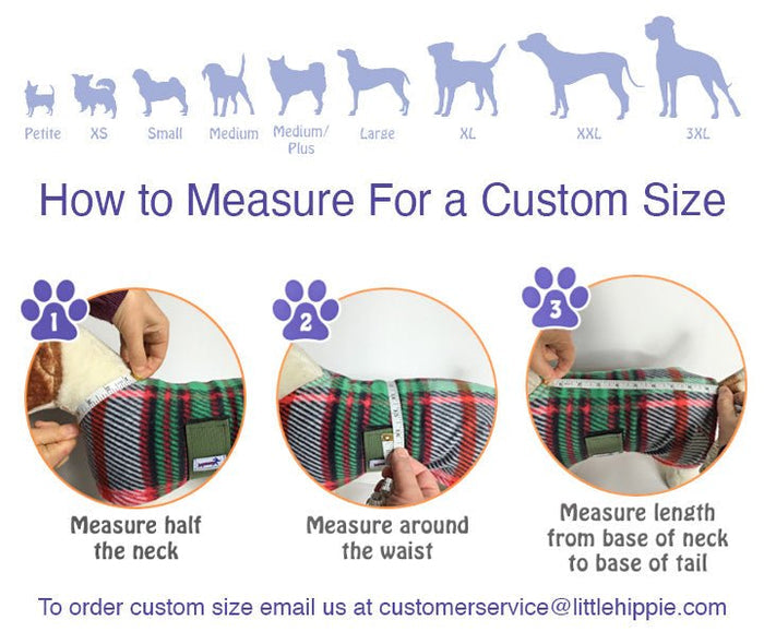 Grateful Dead Pink Plaid Fleece Dog Coat