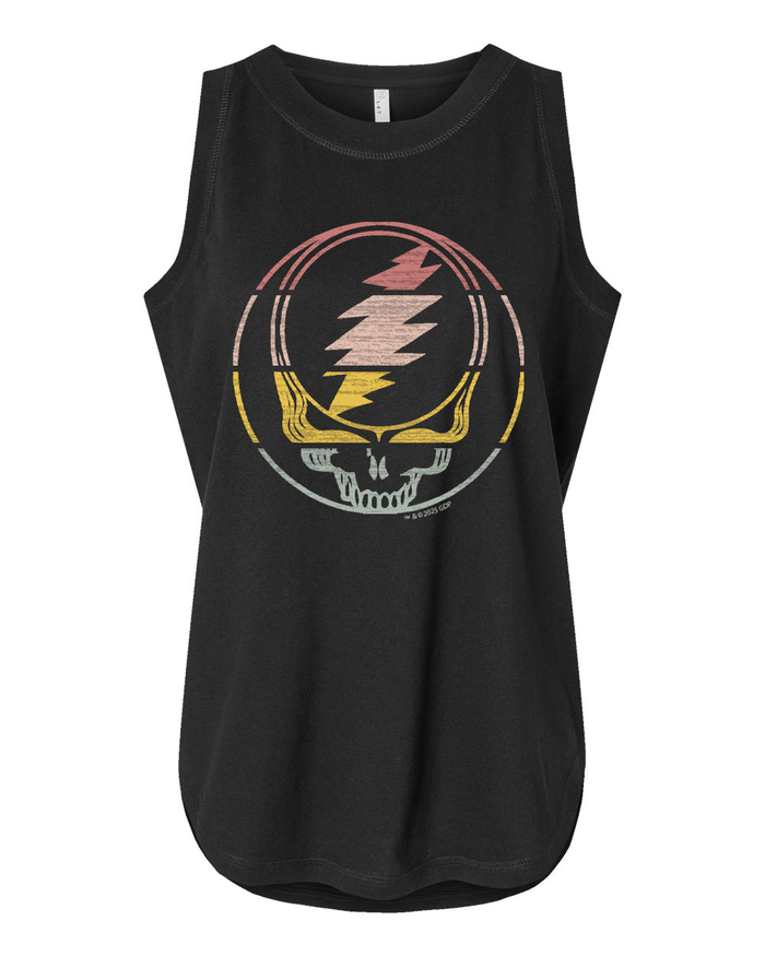 Grateful Dead Sunset Stealie Women's Tank