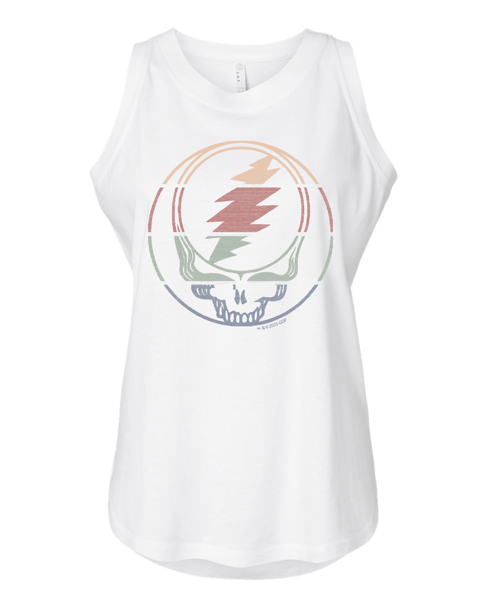 Grateful Dead Sunset Stealie Women's Tank